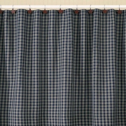 Sturbridge Navy Shower Curtain