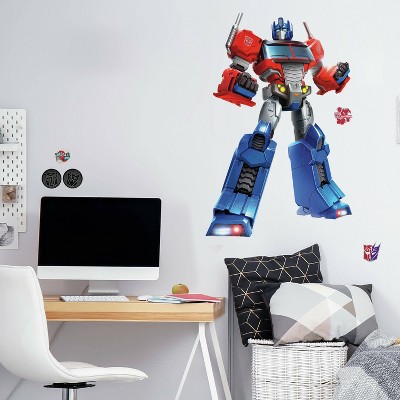 Classic Optimus Prime Peel and Stick Giant Wall Decal - RoomMates