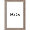 PosterPalooza | Ornate Gold Picture Frame - UV Acrylic, Foam Board Backing, Hanging Hardware - 2 of 4