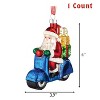 Every Day is Christmas Glass Blown Decoration Cute Hand Made Figurines Christmas Tree Ornament - 2 of 4