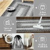 Entryway Rug Small Throw Rug Machine Washable Floor Cover Braided Printed Area Rug Indoor Non Slip Farmhouse Rug Boho Accent Rug - 4 of 4