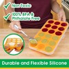 Silicone Baby Food Storage Tray (2 Pack) - Pop Out 1oz Portion Silicone Freezer Tray - Non Toxic, BPA & PVC Free - Great Gift for Parents - 4 of 4