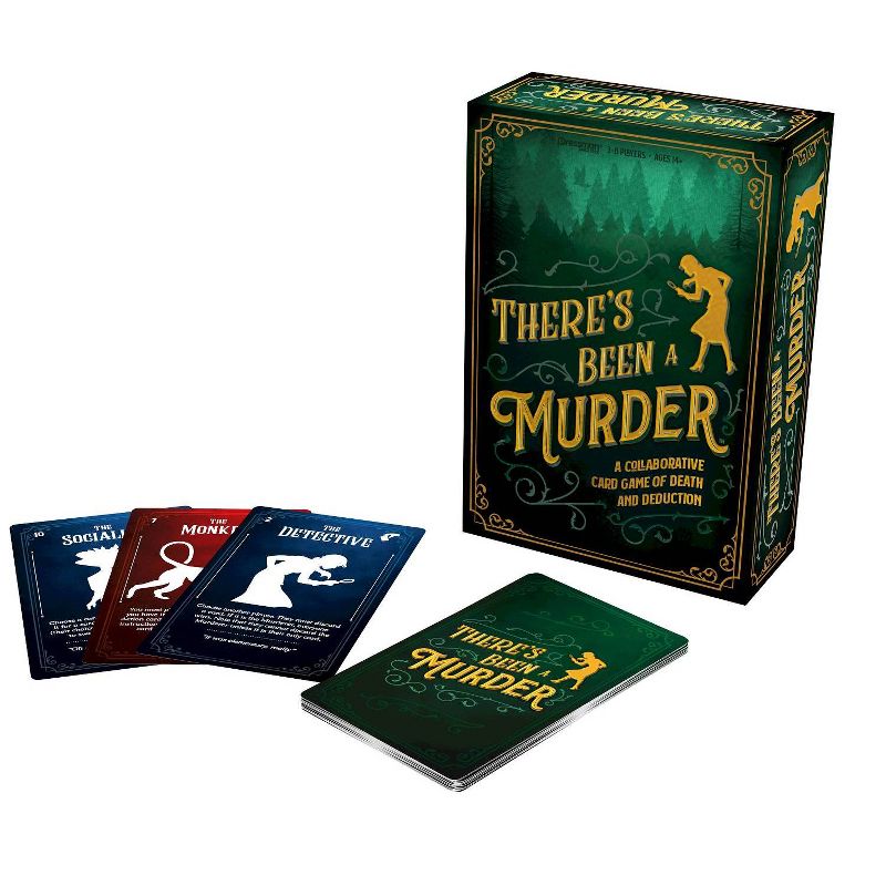 Pressman There&#39;s Been A Murder Card Game, 3 of 8