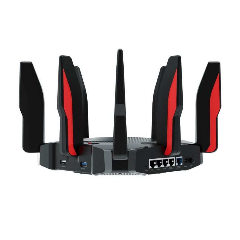TP-Link AX6600 WiFi 6 Gaming Router (Archer GX90)- Tri-Band Gigabit Wireless Internet Router High-Speed ax  Router Black Manufacturer Refurbished, 3 of 4