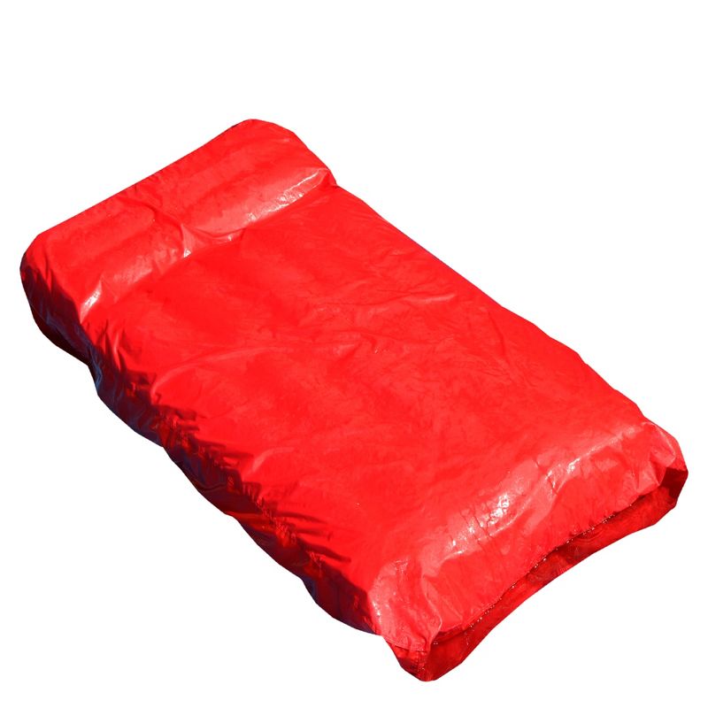 Swimline 72" SunSoft Inflatable 1-Person Swimming Pool 225 Mattress Lounger Float - Red, 1 of 3