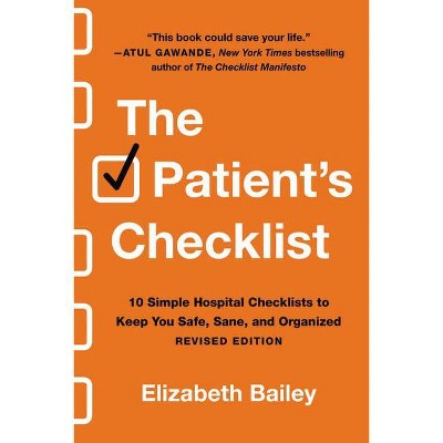 The Patient's Checklist - by  Elizabeth Bailey (Paperback)