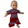Doll Clothes Superstore Handmade Rainbow Print Shorts For 14-16 Inch Baby Dolls - 3 of 4