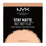 NYX Professional Makeup Stay Matte But Not Flat Pressed Powder Foundation - 0.26oz