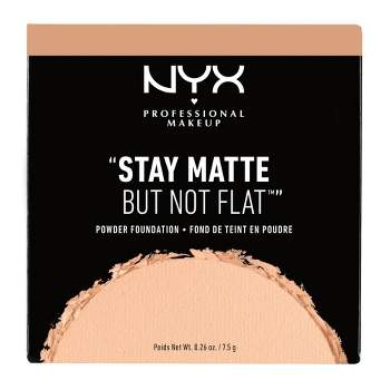 NYX Professional Makeup Stay Matte But Not Flat Pressed Powder Foundation - 0.26oz
