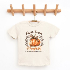 The Juniper Shop Coquette Farm Fresh Pumpkin Youth Short Sleeve Tee - 1 of 3
