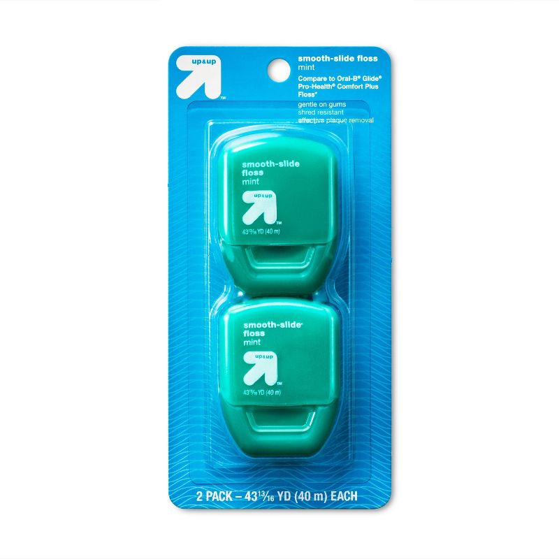 Smooth Slide Floss - 2pk - up &#38; up&#8482;, 1 of 5