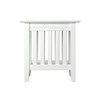 AFI Furnishings Mission Chair Side Table White - 4 of 4
