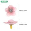 Unique Bargains Silk Decor DIY Wedding Mini Bulk Artificial Daisy Flowers Heads - 3 of 4