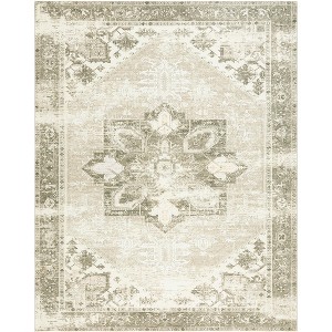 Tucson TSN102 Machine Washable Skid Resistant Stain Resistant Non-Shedding Power Loomed Indoor Rugs - Safavieh - 1 of 4