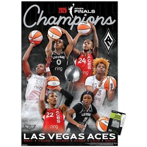Trends International WNBA Las Vegas Aces - 2025 WNBA Finals Champions Unframed Wall Poster Prints - 1 of 4