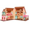 Li'l Woodzeez Toy House with Furniture 20pc - Honeysuckle Hillside Cottage - image 4 of 4