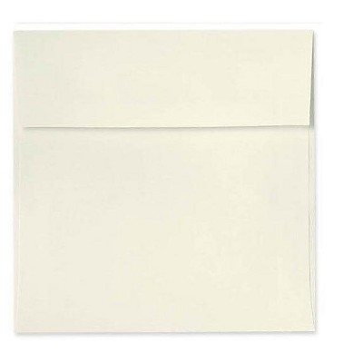 LUX 6 1/2x6 1/2 Square Envelopes 2 11/16x3 11/16 Natural - 100% Recy 8535-NPC-50