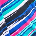 berry turq stripe