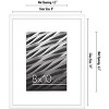 Americanflat Thin Picture Frames with shatter-resistant glass - Horizontal and Vertical Formats for Wall and Tabletop - 3 of 4