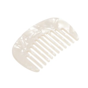 Unique Bargains Anti-Static Pocket Size Wide Tooth for Thick Curly Hair Detangling Comb 1 Pc - 1 of 4