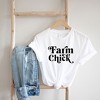 Simply Sage Market Women's Farm Chick Short Sleeve Graphic Tee - 3 of 3