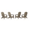 WestinTrends Tuscany HIPS¬¨‚Ä†Outdoor¬¨‚Ä†Patio¬¨‚Ä†Folding¬¨‚Ä†Adirondack¬¨‚Ä†Chair (Set of 4) - 4 of 4