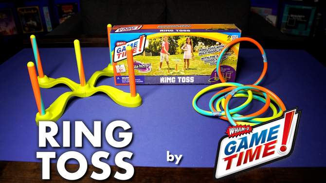 Hula Hoop Ring Toss Game Set, 2 of 8, play video