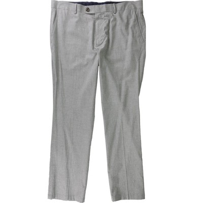 Tasso Elba Mens Heather Casual Trouser Pants
