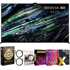 Sony BRAVIA XR A95L 65" 4K HDR TV (2023) 26 Month Protection + Movies Streaming Kit - 1 of 4