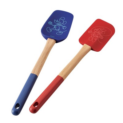 Disney Home Bon Voyage 2pc Spatula and Spoonula Set: Multicolored Kitchen Utensil Set for Adults, Hand Wash, Wood — фото 6