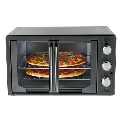 Oster Metallic Charcoal French Door Oven With Convection Target