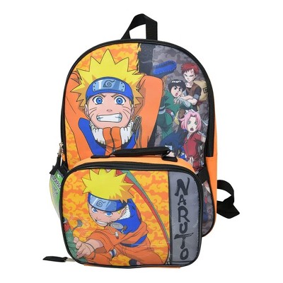 Naruto Classic Sasuke Vs Naruto 16 Youth 5-piece Backpack Set : Target