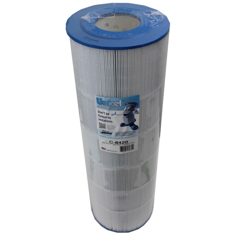 Unicel C-8420 200 Square Foot Media Replacement Pool Filter Cartridge with 236 Pleats, Compatible with Hayward Pool Products and Waterway, 1 of 7