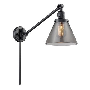 Cone - 1 Light Swing Arm Wall Sconce In Industrial Style-25 Inches Tall and 8 Inches Wide - 1 of 1