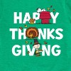 Boys' - Peanuts - Happy Thanksgiving Short Sleeve Graphic T-Shirt - 2 of 4
