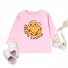 The Juniper Shop SmileyWorld Smart Cookie Circle Toddler Long Sleeve Tee - 2 of 4