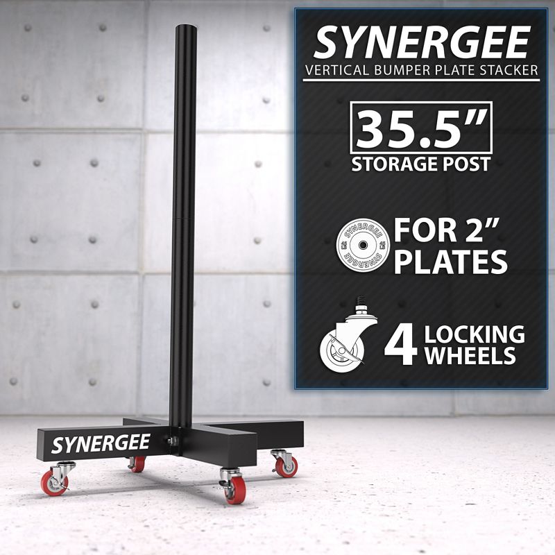 Synergee Weight Plate Stacker, 2 of 8