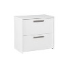 Saint Birch Miami  Wood Grain 2-Drawer Lateral File Cabinet, White - 2 of 4