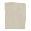 Okuna Outpost 3 Pack Reusable Canvas Grocery Bags, Non Woven Cloth Tote Bags with Handles for Shopping, 16.5 x 19.5 in - 4 of 4