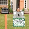 Big Dot of Happiness Koala Cutie - Party Decorations - Bear Birthday Party and Baby Shower Welcome Yard Sign - 2 of 4