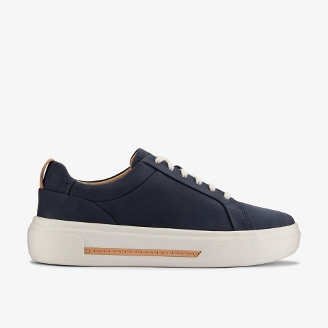 Женские кроссовки Clarks Womens Hollyhock Walk Navy Nubuck Sneakers 6.5 Medium