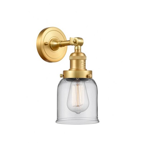 Innovations Lighting Bell 1 - Light Sconce in  Satin Gold - image 1 of 1