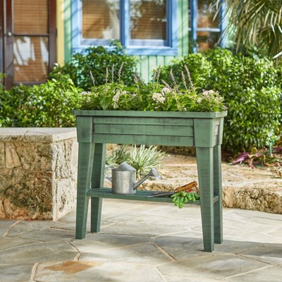 BrylaneHome 36"W Raised Planter