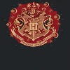 Harry Potter Men's Hogwarts Christmas Badge Short Sleeve Graphic Cotton T-Shirt - 2 of 3