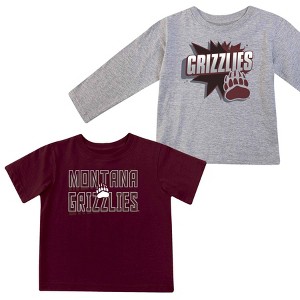 NCAA Montana Grizzlies Toddler Boys' 2pk T-Shirt - 1 of 3
