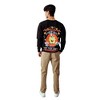 Spongebob Squarepants Fresh Off The Grill Men’s Black Crew Neck Long Sleeve Pullover Sweatshirt - 3 of 3