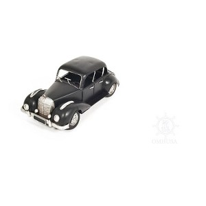 HomeRoots 5" Gray Metal Hand Painted Model Car Tabletop Sculpture - 1 of 4