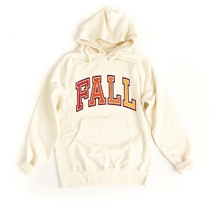Simply Sage Market Women's Graphic Hoodie Varsity Fall Ombre - 1 of 3