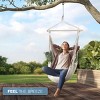 Sorbus Hanging Rope Hammock Chair Swing Seat for Any Indoor or Outdoor Spaces- Max. 265 Lbs -2 Seat Cushions Included - 2 of 4
