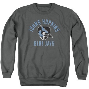 Johns Hopkins University Official Blue Jays Logo Adult Crewneck Sweatshirt - 1 of 4